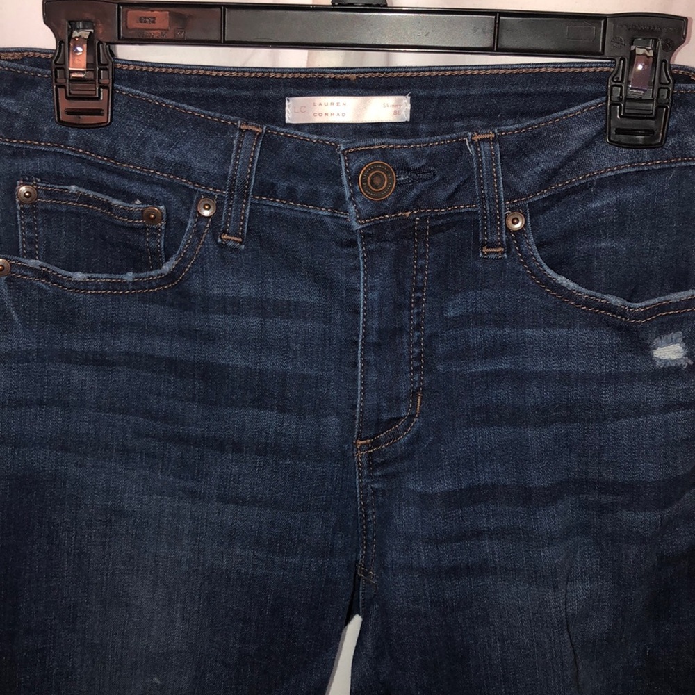 LC Mid-Rise Skinny Jeans